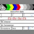Icon of program: Grat's Film Slate/Clapboa…