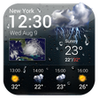 Icon of program: Home screen clock and wea…