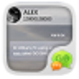 Icon of program: GO SMS GLASSWARE THEME