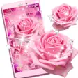 Icon of program: Glitter Pink Rose Theme