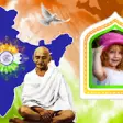 Icon of program: Gandhi jayanti photo fram…