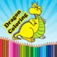 Icon of program: Dragon Coloring Book : Co…