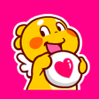 Icono de programa: QooBee Agapi WAStickerApp