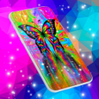 Icono de programa: Neon Butterflies Wallpape…