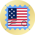 Icono de programa: USA postage stamps