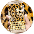 Icono de programa: Gold Leopard Print Keyboa…