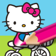 Icon of program: Hello Kitty Coloring Book…