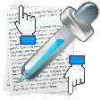 Icono de programa: Extract Text Lines Above …