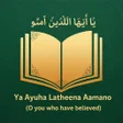 Icon of program: Ya Ayuhaa Latheena Aamano