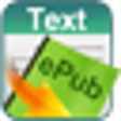Icono de programa: iPubsoft Text to ePub Con…