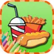 Icon of program: Food Coloring Book Kids P…