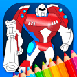 Icon of program: Robots Coloring Pages wit…