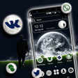 Icon of program: Moon Night Launcher Theme