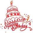 Icon of program: Birthday Stickers For Wha…