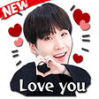 Icono de programa: BTS Stickers for Whatsapp