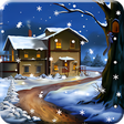 Icon of program: Snow Night PRO Live Wallp…