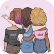 Icon of program: Cute BFF Wallpaper for Gi…