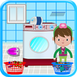 Icono de programa: Washing and Ironing Cloth…