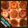 Icono de programa: Gol Tikki Mehndi Designs …