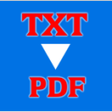 Icono de programa: Free TXT to PDF Converter