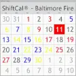 Icon of program: ShiftCal for Baltimore Fi…