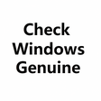 Icon of program: CheckWindowsGenuine