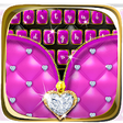Pinky Bling Bowknot Keyboard icon