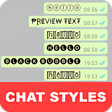 Icon of program: Chat Styles: Cool Text, S…