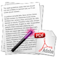 Convert Multiple Text Files To PDF Files Software icon