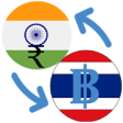 Icon of program: Indian Rupee to Thai Baht…
