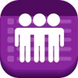 Icon of program: Text Invite Maker: Purple…