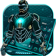 Icono de programa: Blue Neon Hero Keyboard