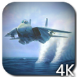 Icono de programa: Jet Fighters Video Wallpa…