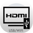Icon of program: HDMI connector (usb/wifi/…