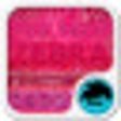 Icono de programa: Pink Neon Zebra Keyboard