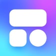 Icon of program: Colorful Widget-screen th…