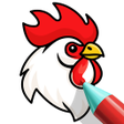 Icon of program: Draw  Color : Animal Book