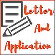 Icono de programa: Letter, Application Writi…