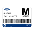 Icon of program: Ford Radio Code M-series …