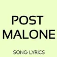 Icon of program: Post Malone Lyrics