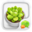 Icono de programa: GO SMS GREEN PLANTS THEME