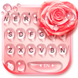 Icono de programa: Raindrop Red Rose Keyboar…