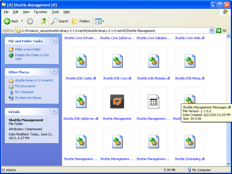 Icon of program: Shuttle ESB for .NET 4.5