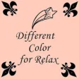 Icon of program: Different color for relax