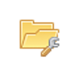 Icono de programa: Folder Options X