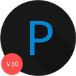 Icono de programa: Pixel 2 Black Theme for L…