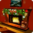 Icon of program: 3D Christmas Fireplace HD…