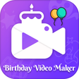 Icon of program: Birthday video maker with…
