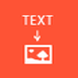 Icono de programa: TEXT2IMAGE for Windows 8