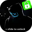 Icon of program: Mask Man Neon Lock Screen…